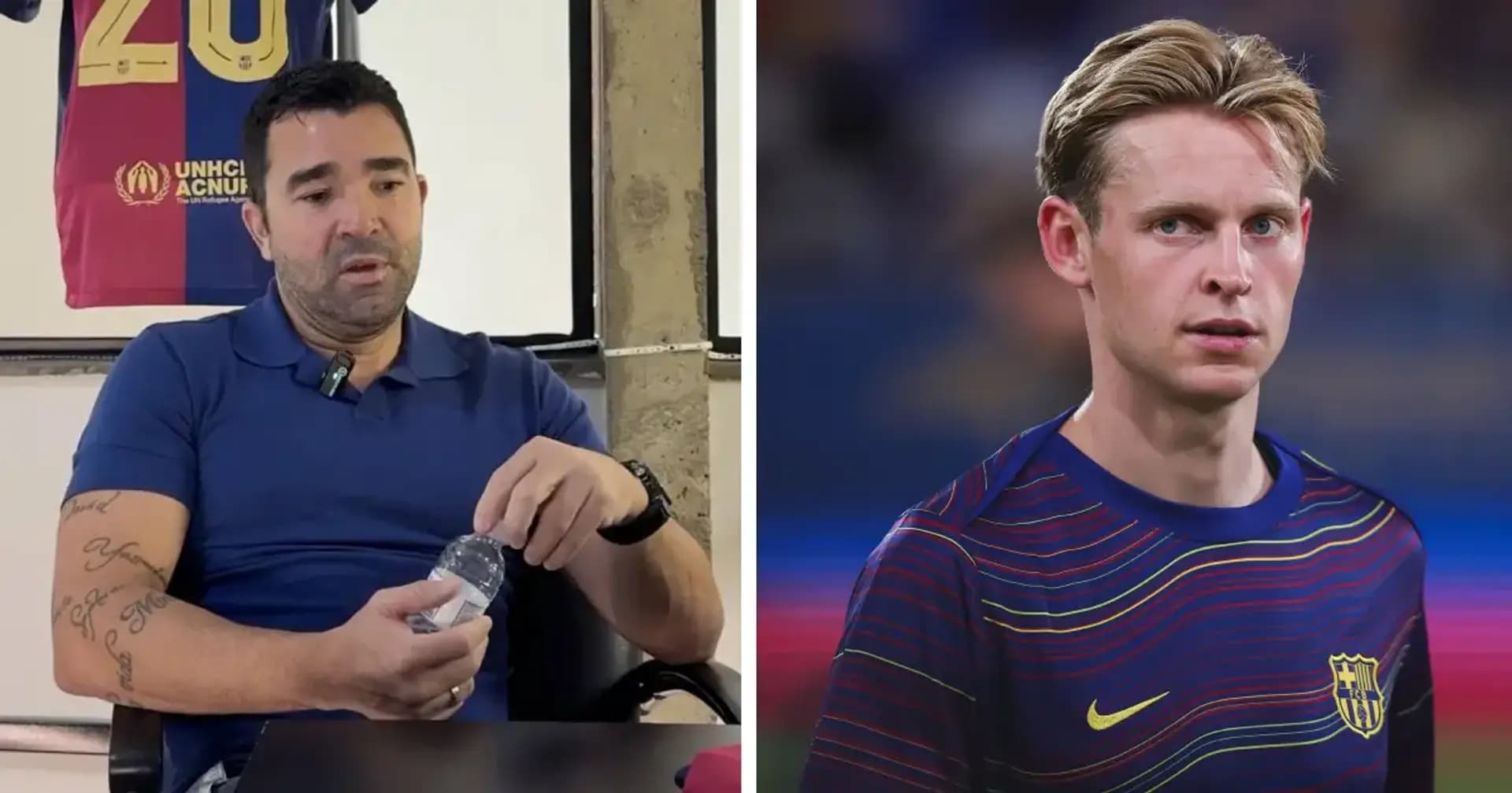 Frenkie de Jong pranë rinovimit të kontratës me Barcelonën, konfirmon Deco
