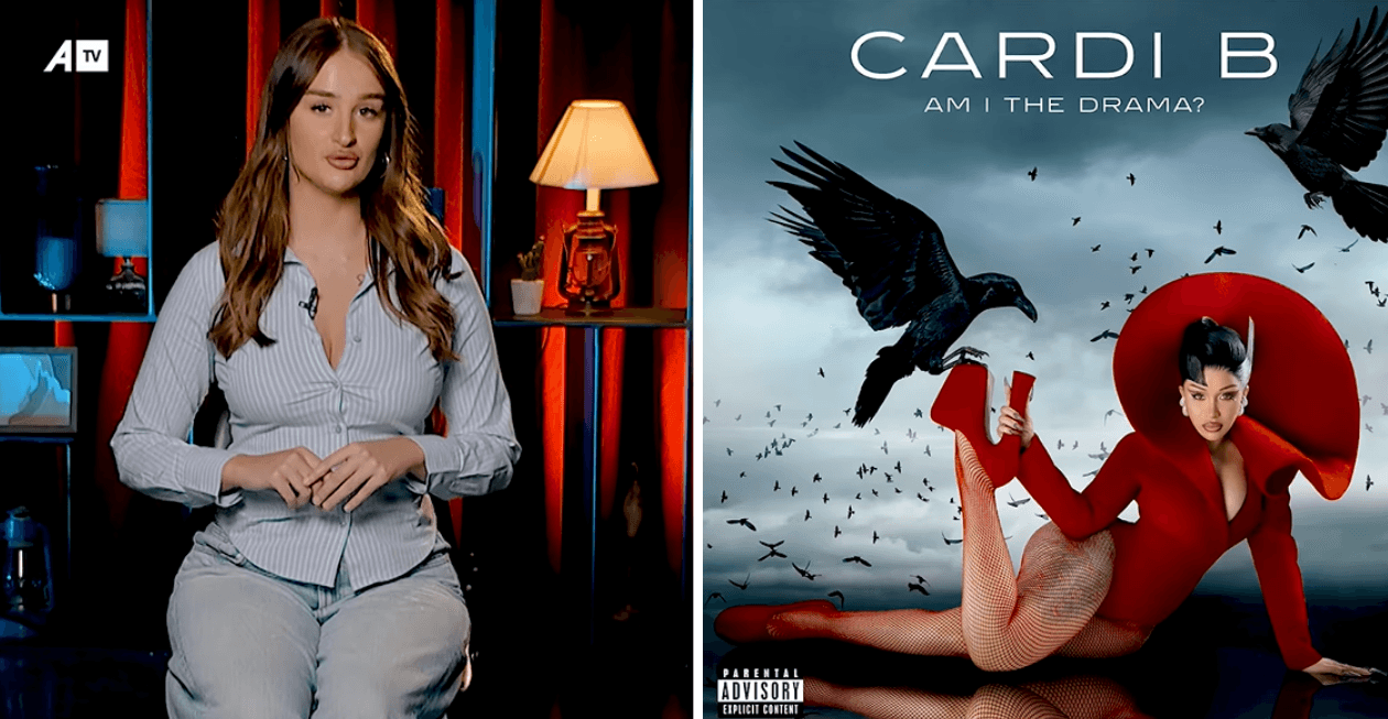 CARDI B pozon me flamurin shqiptar?