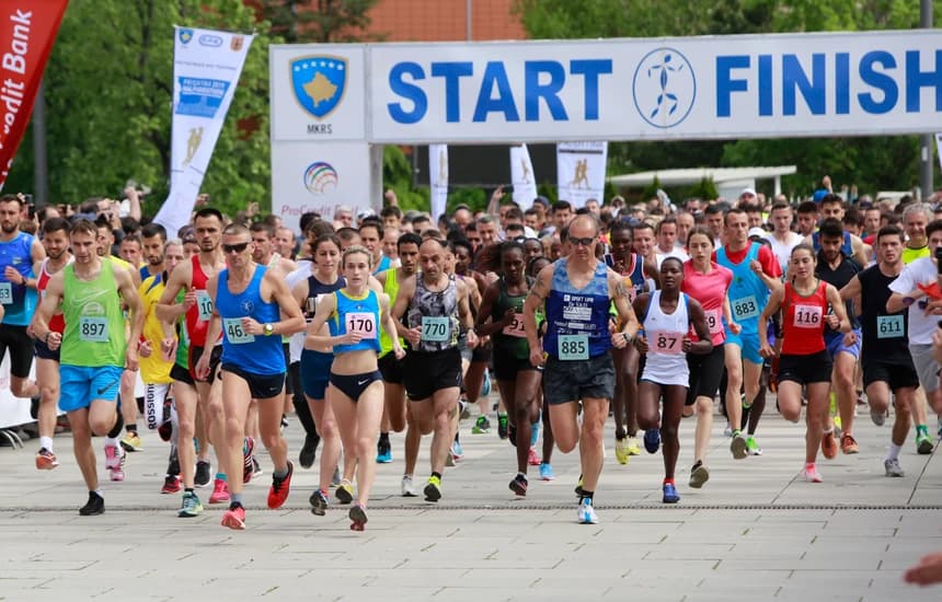 Policia njofton për bllokime rrugësh gjatë maratonës “Prishtina 2025”