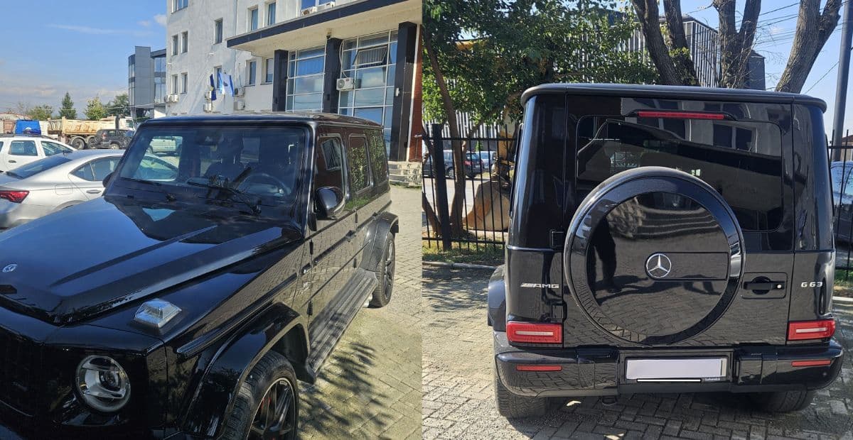 Mercedes G63 me vlerë 160 mijë euro sekuestrohet në Suharekë, dyshohet se pronari kishte detyrime të pashlyera në Gjermani
