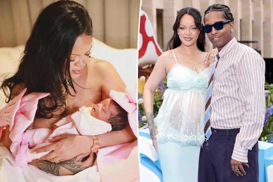 Rihanna sjell në jetë fëmijën e tretë