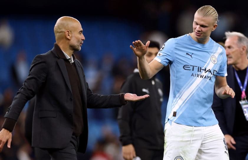 Guardiola e krahason Haalandin me Messin dhe Ronaldon