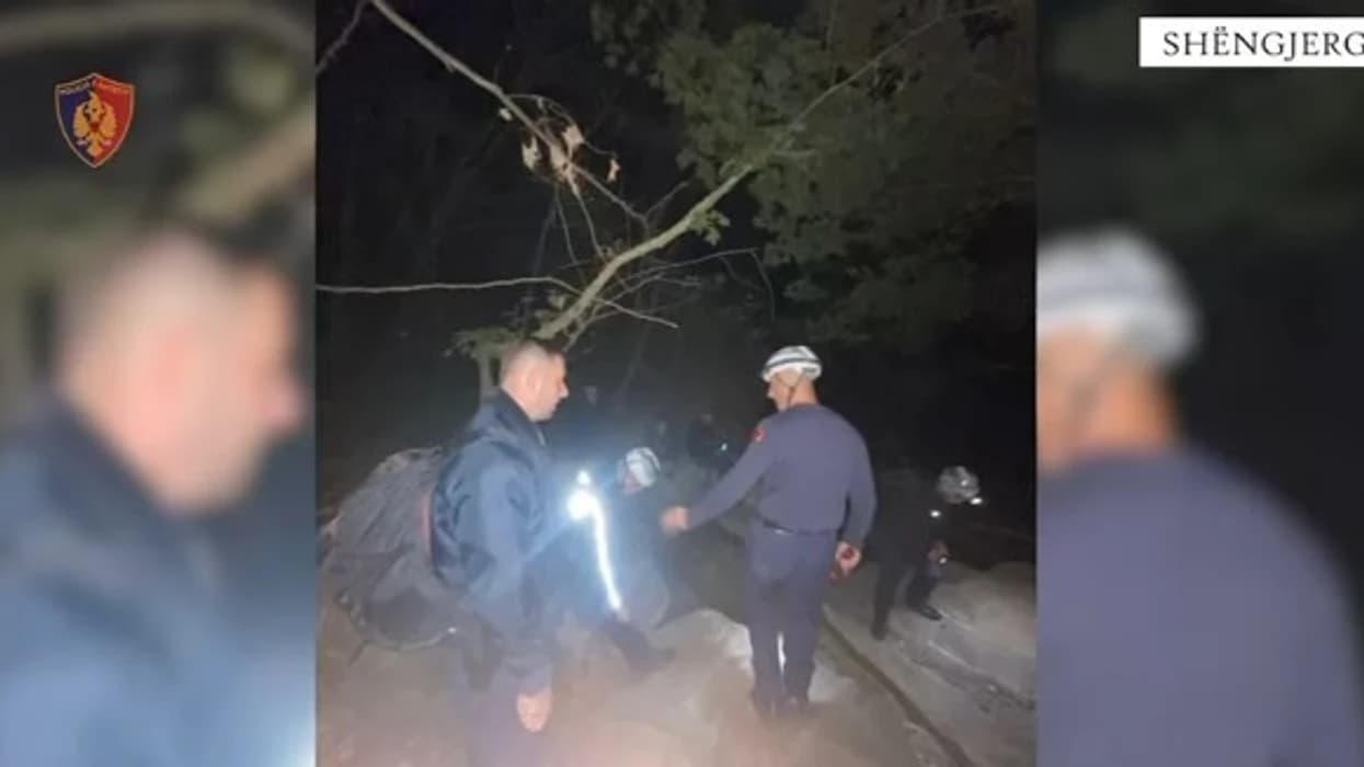 Policia shpëton dy turistë gjermanë të bllokuar te Ujëvara e Shëngjergjit, kërkimi zgjati 12 orë