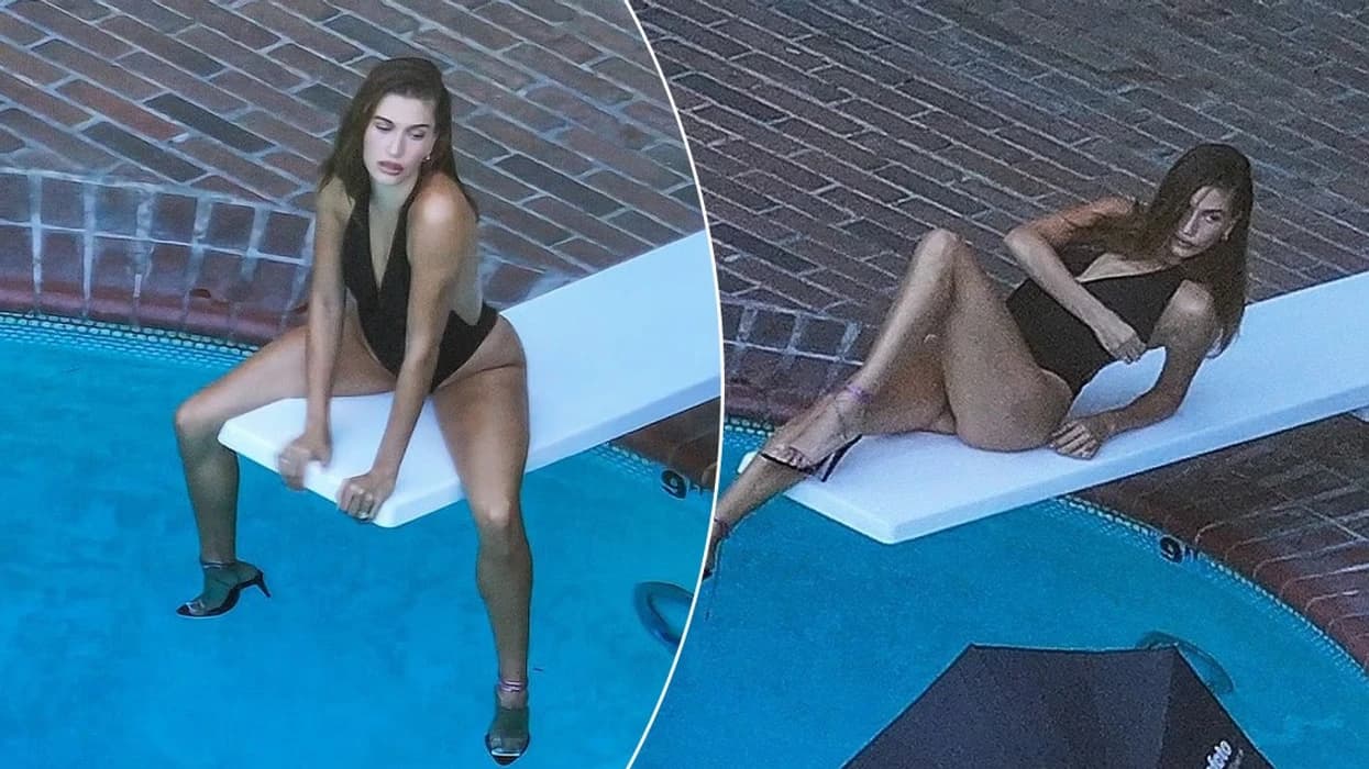 Hailey Bieber magjeps me pozat pranë pishinës, ndërsa mbështet rikthimin e Justin në Coachella 2026