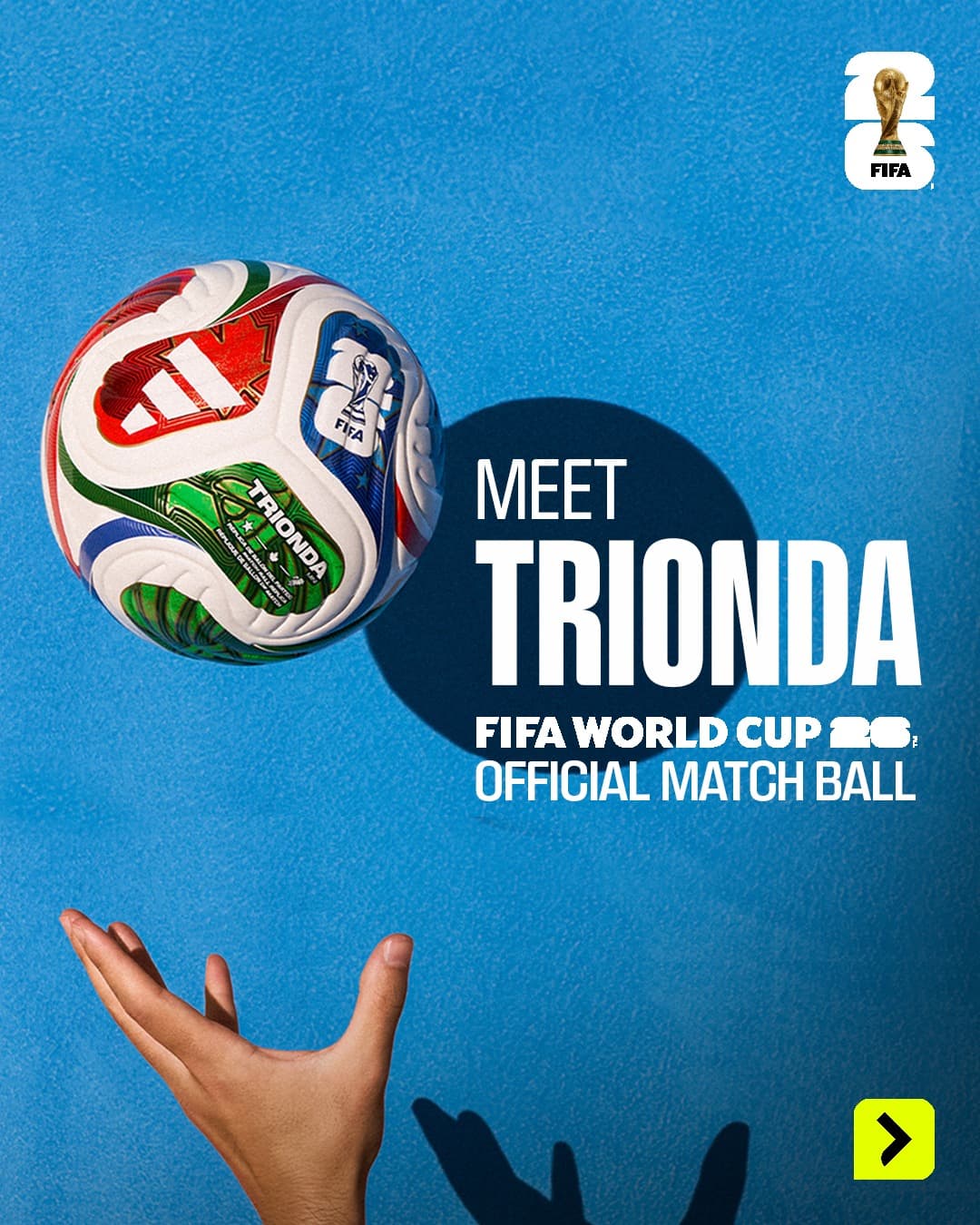 Trionda, topi që do të rrotullohet në Botërorin 2026