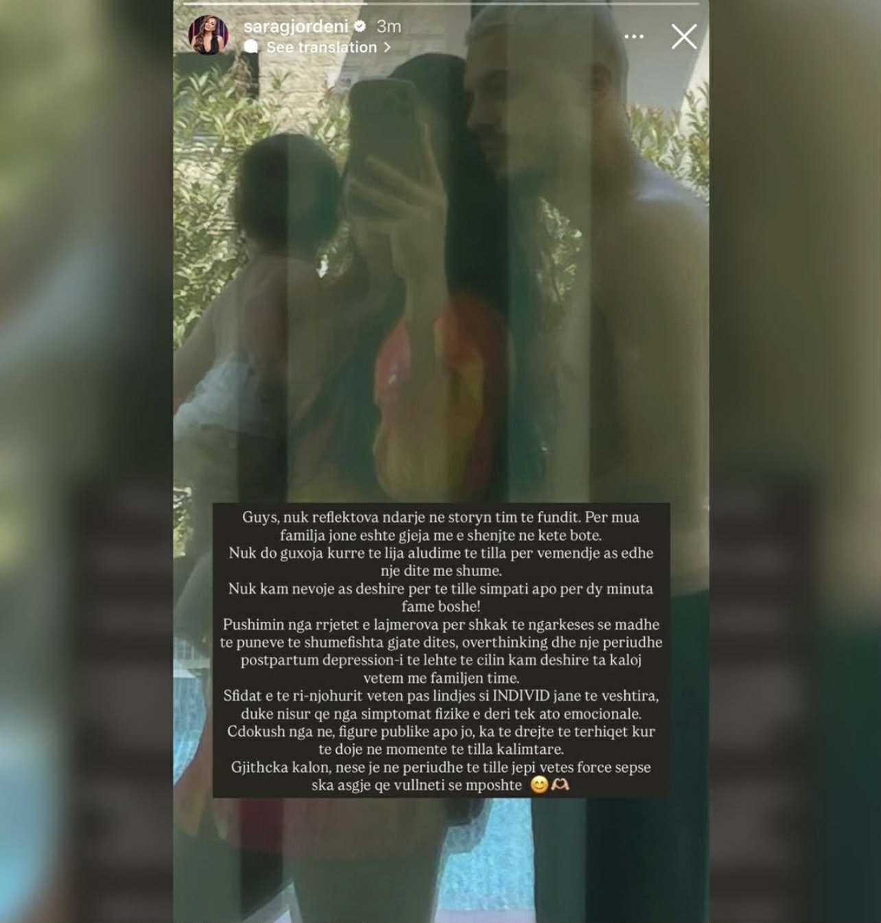 Pushimi i Sara Gjordenit nga rrjetet sociale kishte një arsye surprizë: ja e vërteta