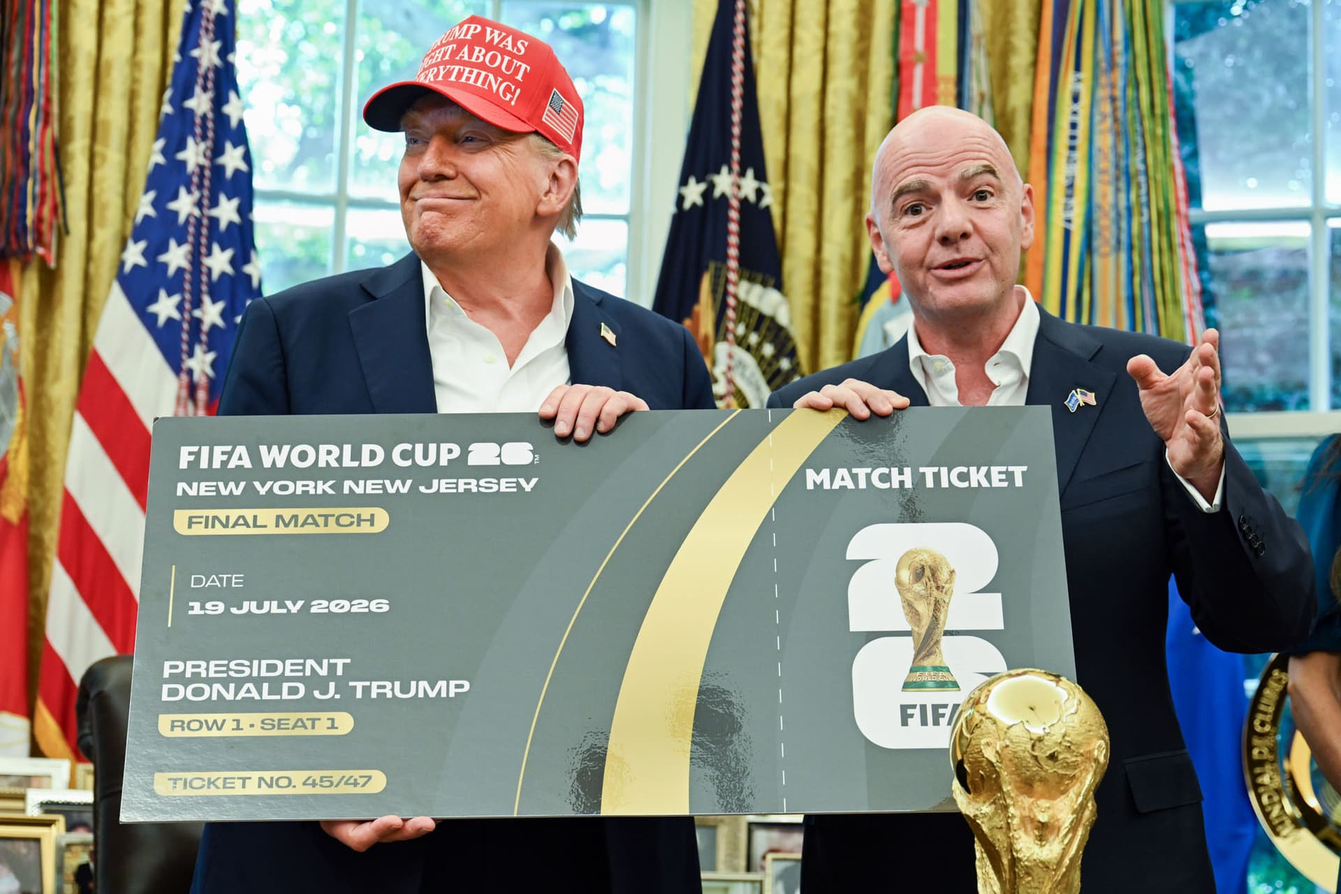 Vjen reagimi i FIFA – s pas kërcënimeve të Donald Trump për Kupën e Botës 2026