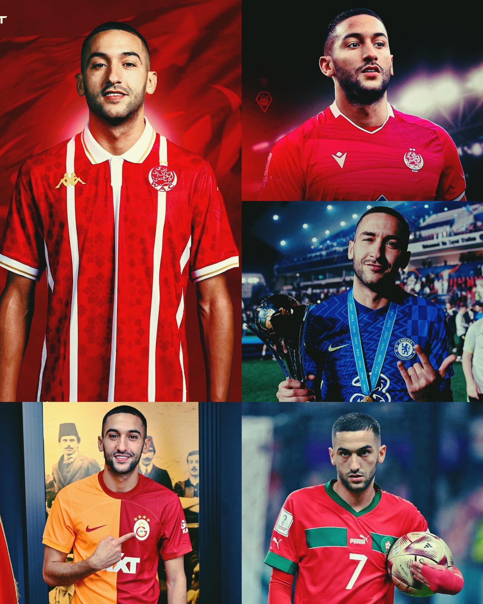 Hakim Ziyech rikthehet në atdhe – zyrtarizohet te Wydad Casablanca