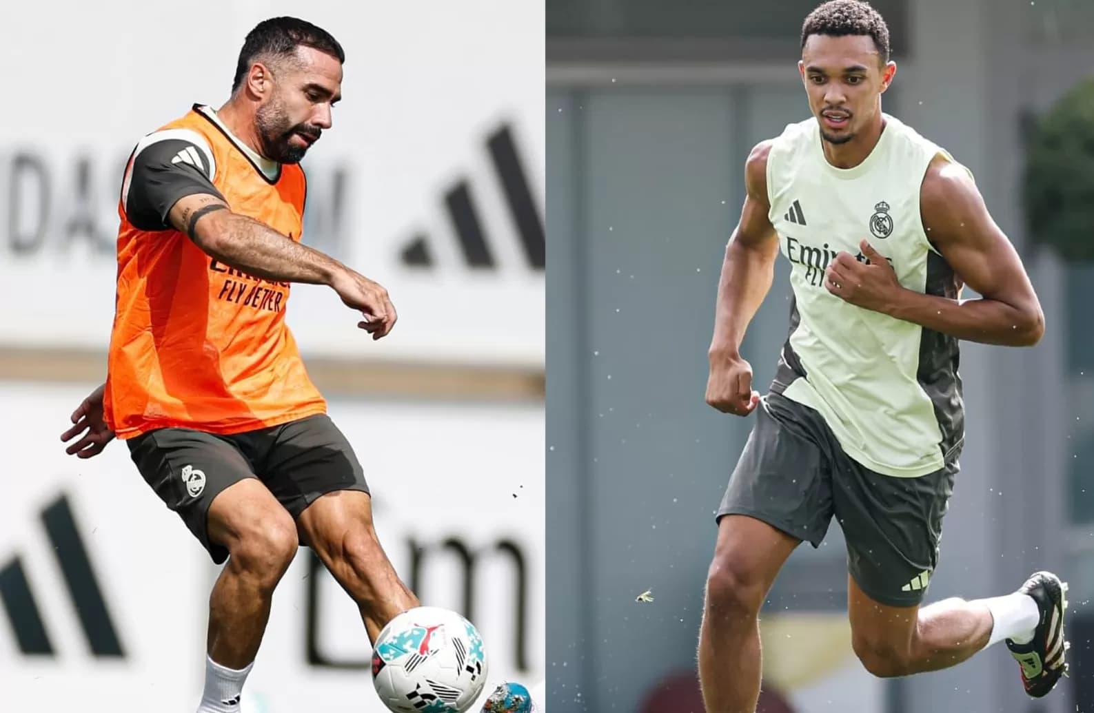 Trent Alexander-Arnold dhe Dani Carvajal bëjnë përparim të madh në rikuperim te Real Madrid