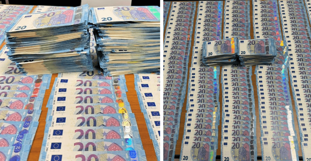 Dy persona ndalohen në Prishtinë për falsifikim të parasë – Sekuestrohen 40 mijë euro të falsifikuara