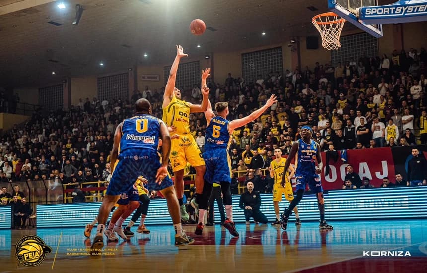 GO+ Peja synon fitoren e parë në Ligën ENBL ndaj Spartak Pleven