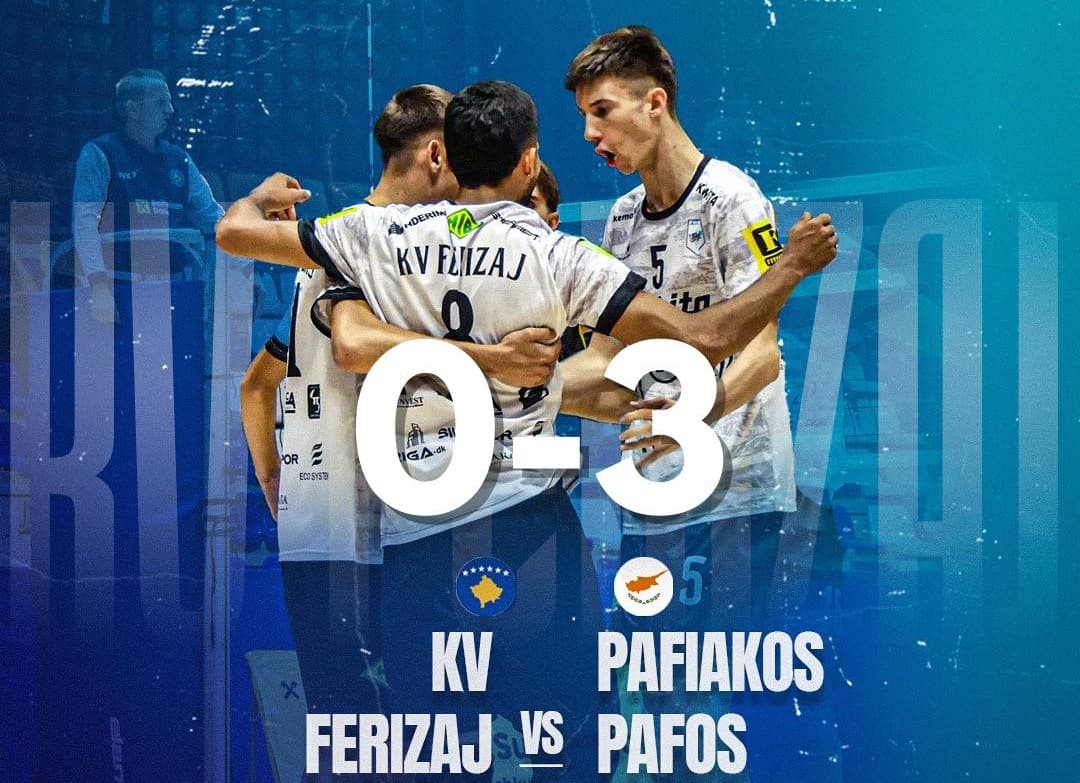 Aventura e Ferizajt në CEV Challenge Cup përfundon