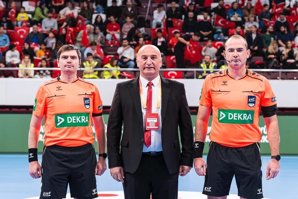 Beqiri, delegat i EHF-së në ndeshjen Turqi – Qipro