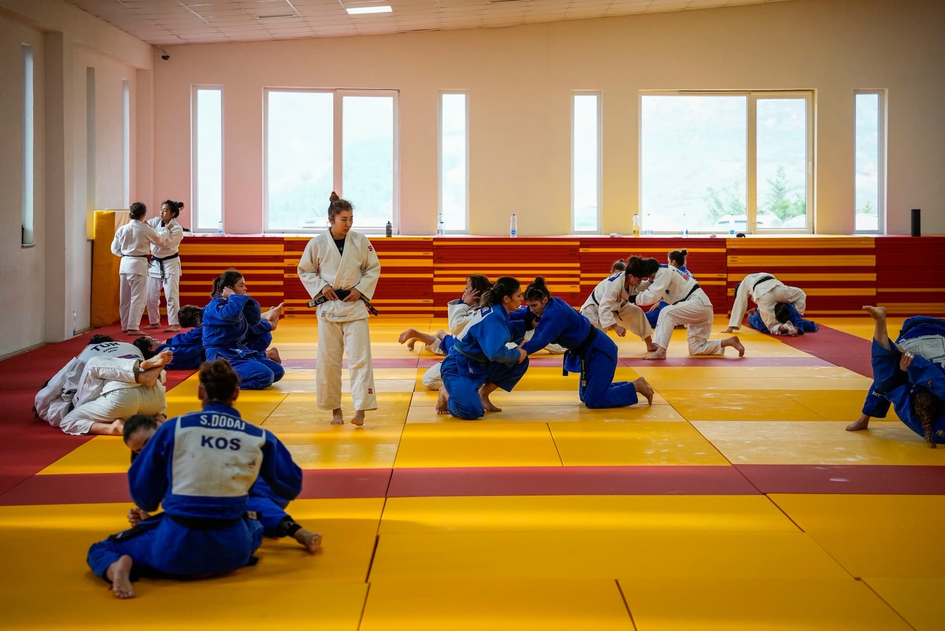 Kamp në Qendrën Nacionale të Xhudos në Pejë