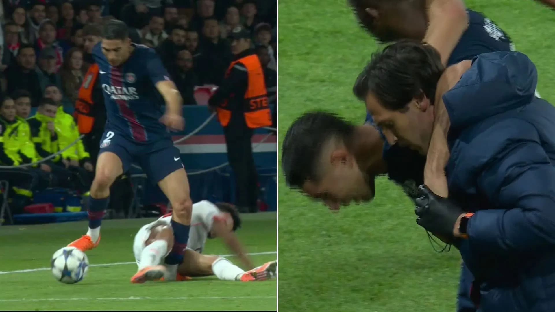 Publikohen rezultatet e lëndimit të mbrojtësit të PSG-së, Achraf Hakimi