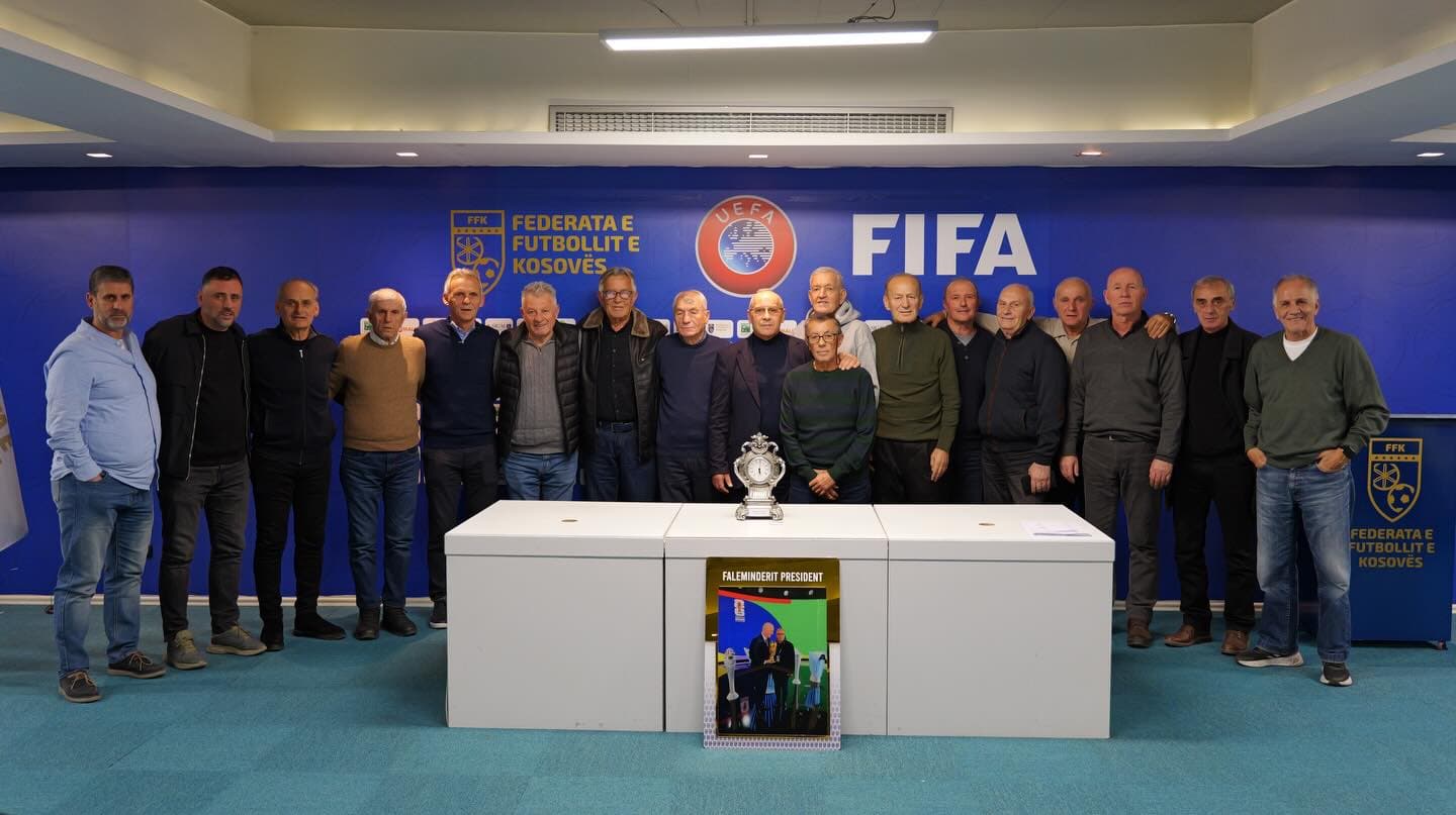 Agim Ademi mirëpret gjeneratën e artë të FC Prishtina
