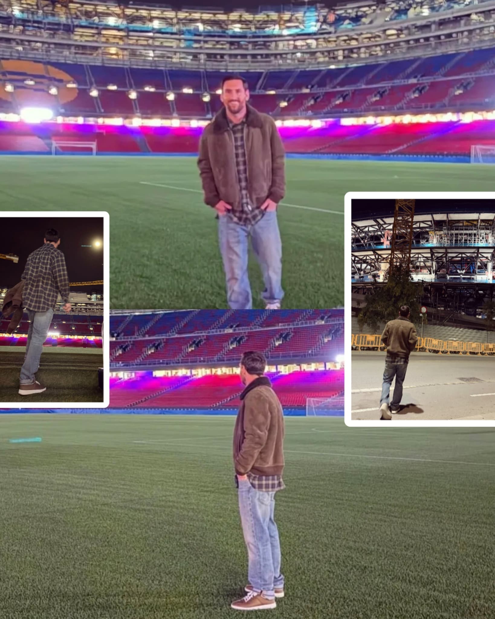 Messi rikthehet në Camp Nou për një vizitë emocionuese