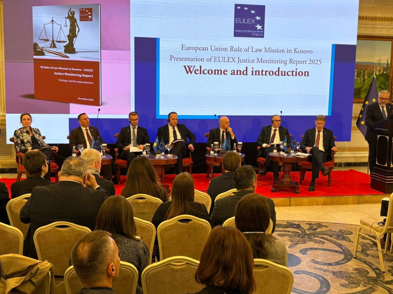 EULEX prezanton Raportin e Monitorimit të Drejtësisë 2025