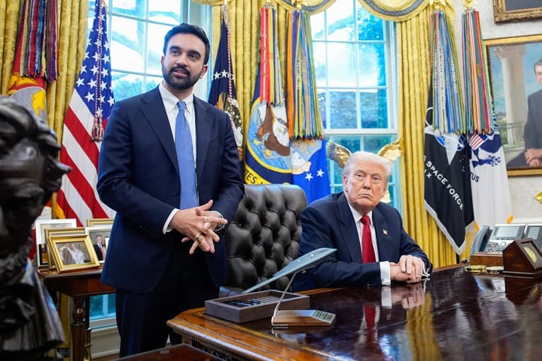 Mamdani pyetet nëse Trump është fashist, presidenti me buzëqeshje: Mund të thuash që jam