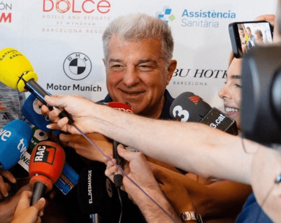 Laporta zbulon gjendjen e Lamine Yamal: “Po vuan nga pubalgia, por vazhdon të luajë me zemër për Barçën”