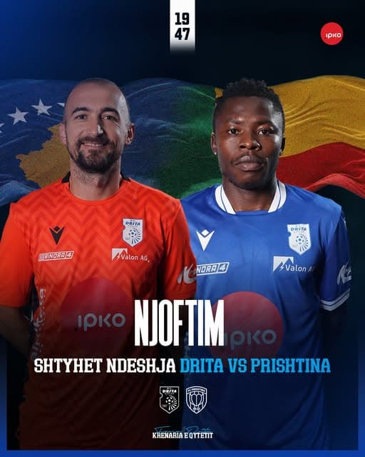 Ndeshja Drita – Prishtina shtyhet për një afat të pacaktuar