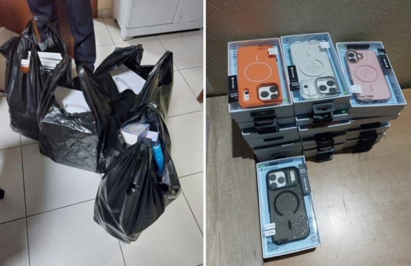 Dogana parandalon kontrabandën me telefonë dhe pjesë për ta