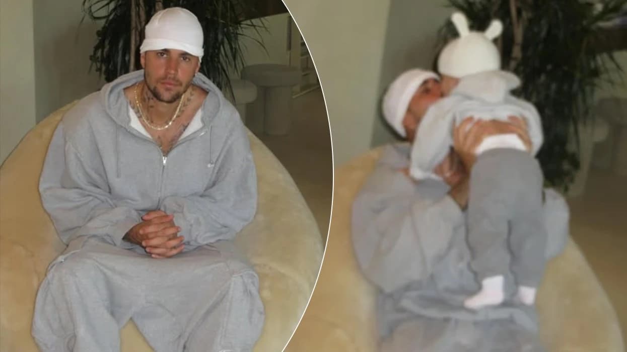 Justin Bieber publikon fotografinë më të ëmbël me djalin e tij njëvjeçar, Jack Blues