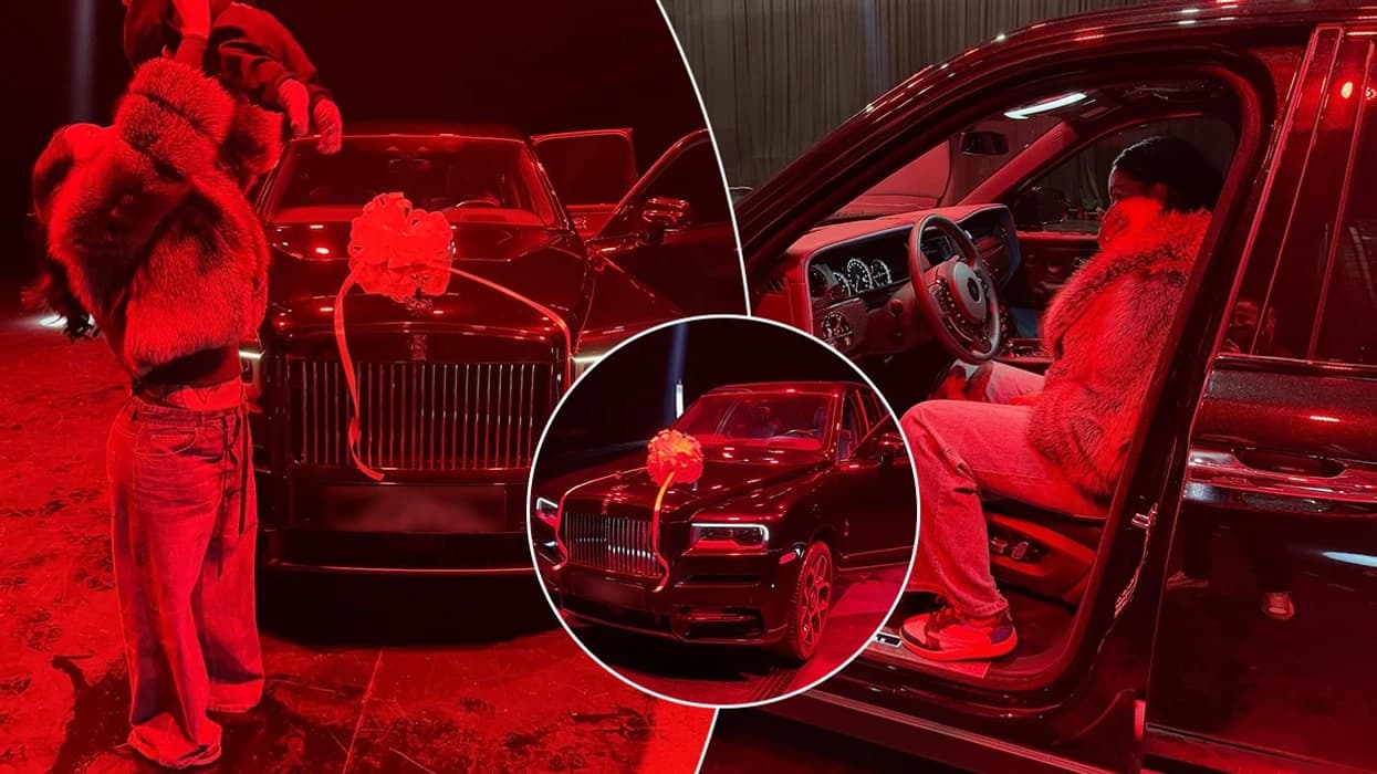 Dafina Zeqiri befasohet me dhuratën marramendëse nga bashkëshorti – një ‘Rolls Royce’ me vlerë gjysmë milioni euro