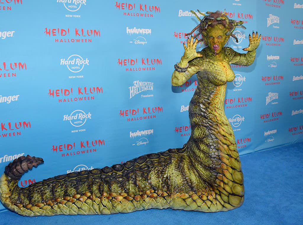 Kostumi i Heidi Klum si medusa për halloween shpallet nga publiku si look-u më rrënqethës ndonjëherë