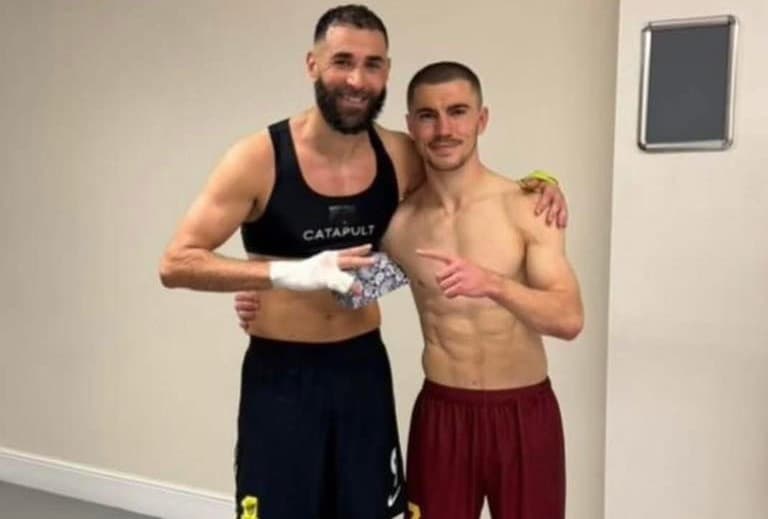 Adenis Shala mposhtet nga Benzema, por fotografia pas ndeshjes bën xhiron