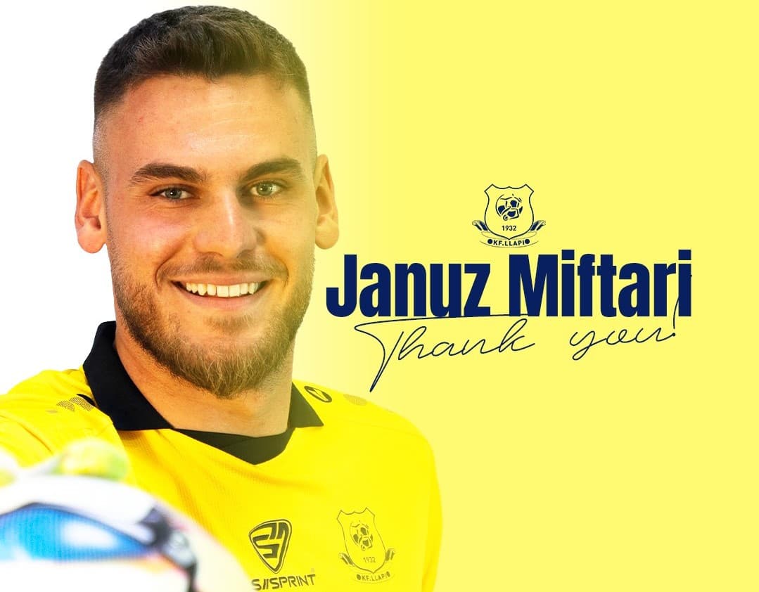 Portieri Januz Miftari nuk është më pjesë e Llapit