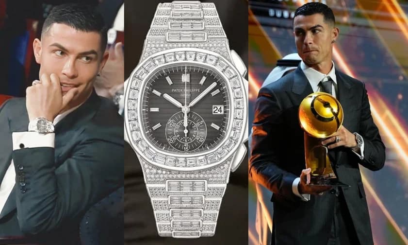 Ora Patek Philippe i ri i Ronaldos, la të gjithë pa fjalë