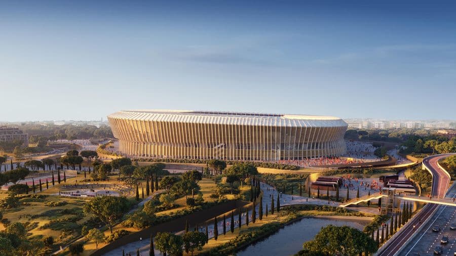 Hapi i madh i AS Romës, dorëzohet projekti i stadiumit të ri, synim Euro 2032