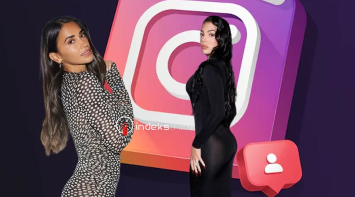 Cila kryeson në Instagram, gruaja e Messit apo CR7-a?