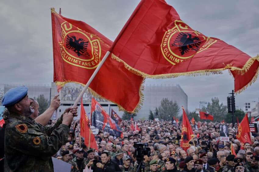 Ali Ahmeti nga BDI bën thirrje për pjesëmarrje në protestën në Shkup