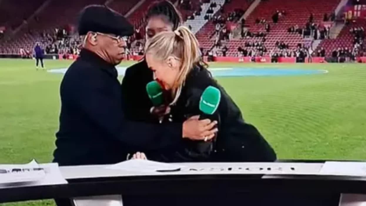 (VIDEO) Humb ekuilibrin – prezantuesja Laura Woods rrëzohet live gjatë transmetimit