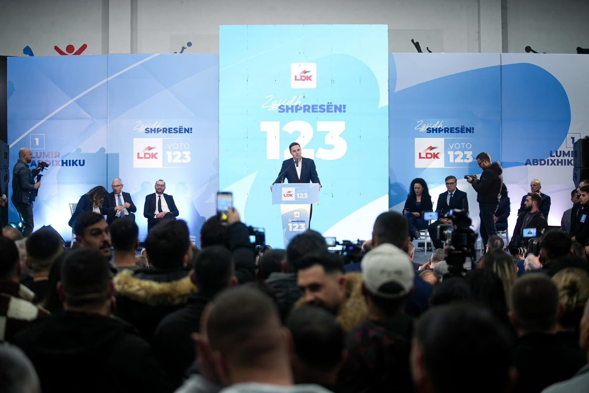 Abdixhiku në Anamoravë: Autostrada prioritet i qeverisë së LDK-së