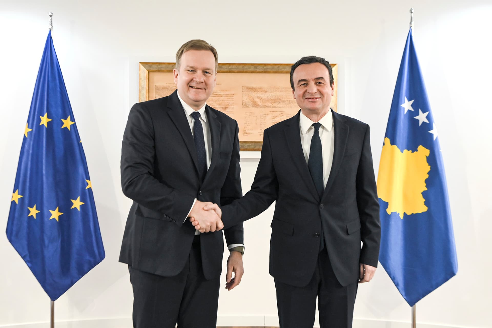 Kurti pas takimit me Sorensen: Kosova e gatshme për dialog konstruktiv në Bruksel
