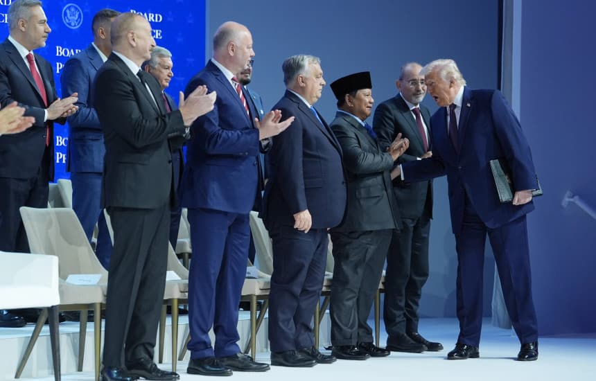 Asnjë aleat nga Evropa Perëndimore në ceremoninë e Bordit të Paqes të Trumpit