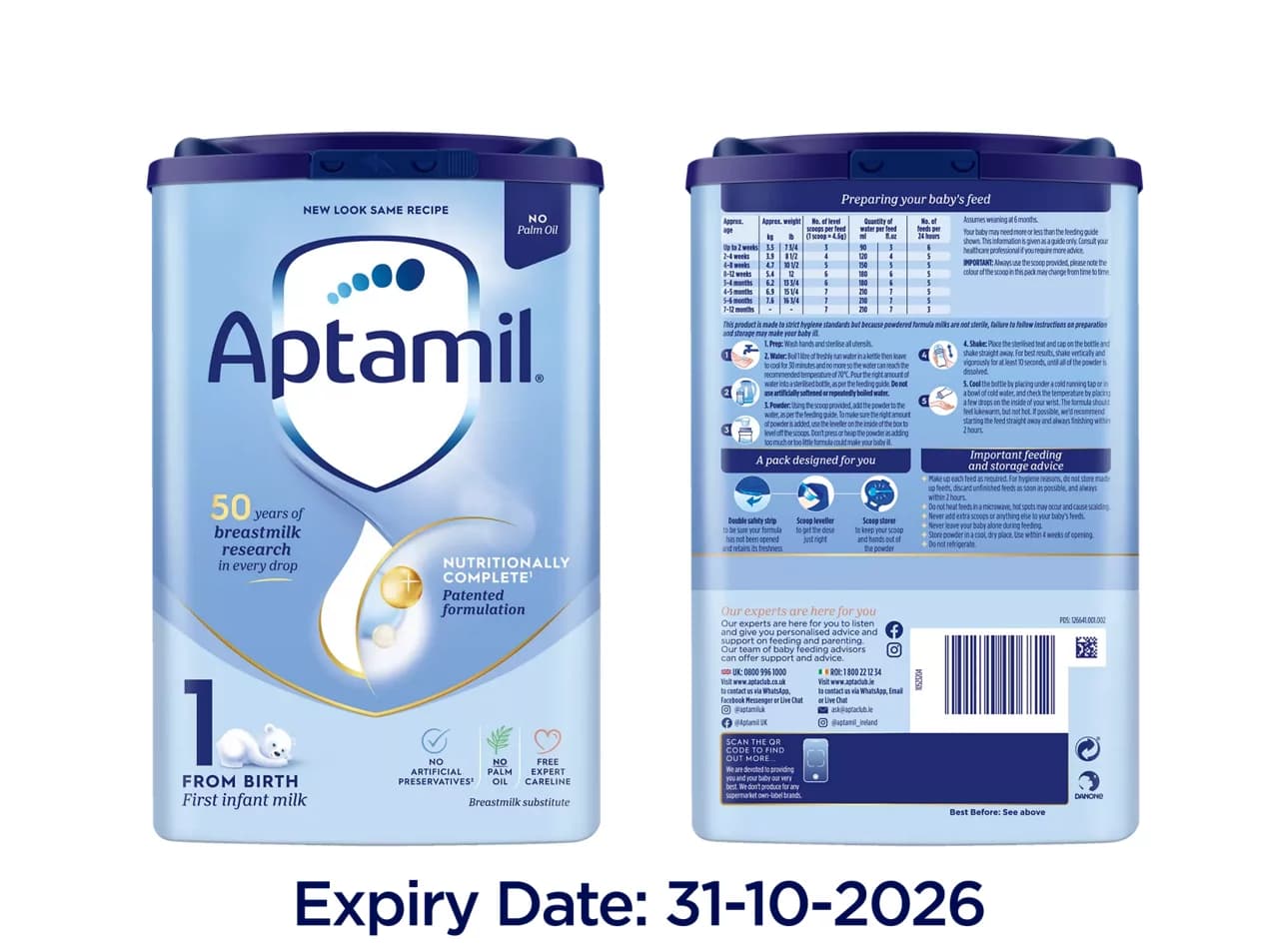 AUV: Tërhiqet nga tregu produkti për foshnje “Aptamil AR 2”