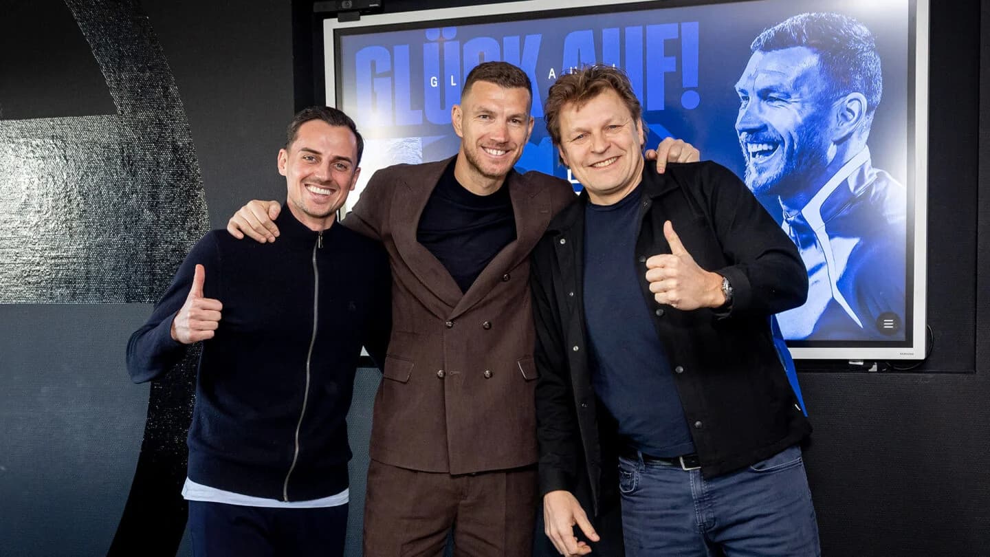Edin Dzeko rikthehet në Gjermani, tani në Bundesliga 2 me Schalke 04