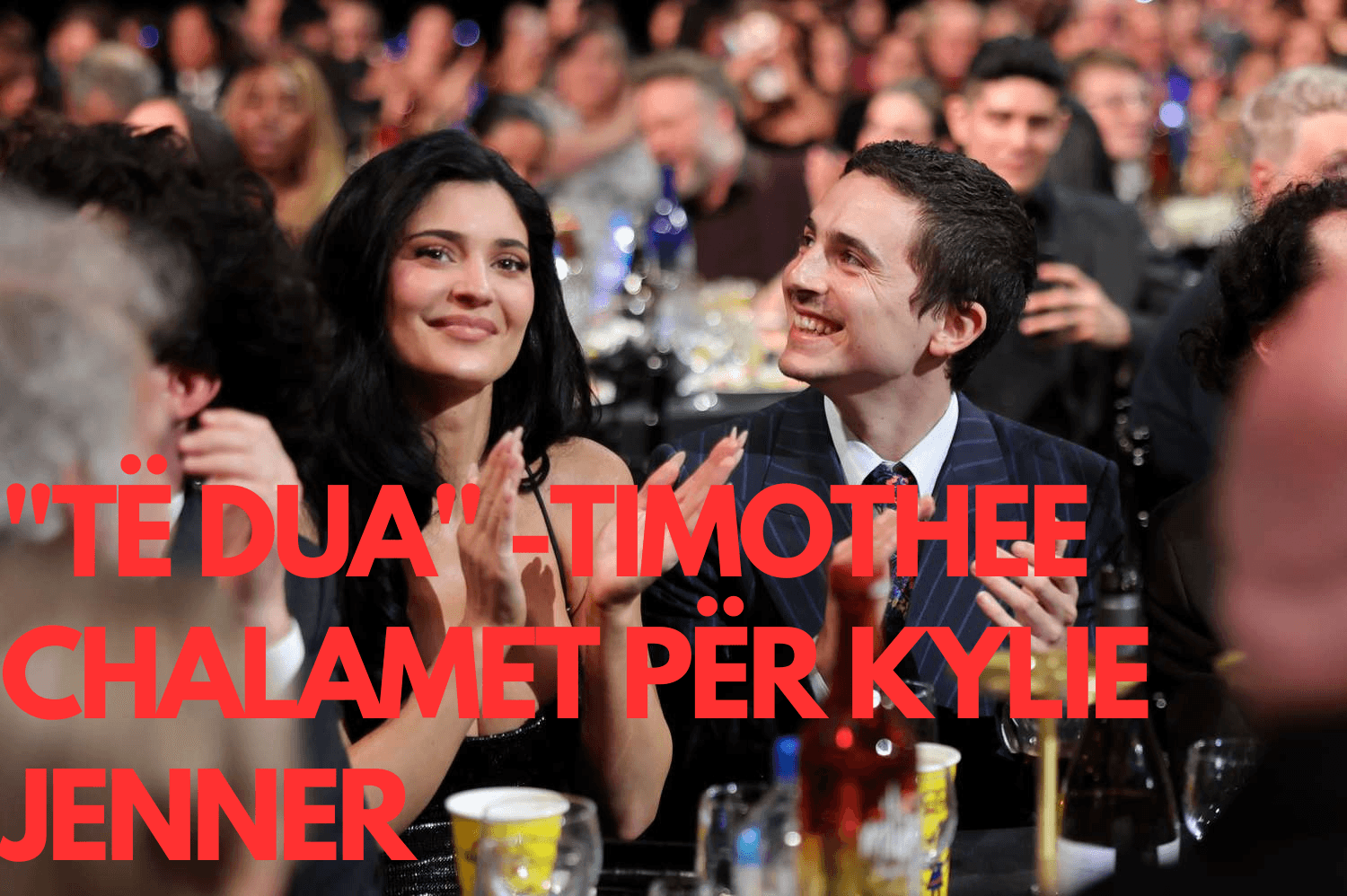 Timothée Chalamet i shpreh dashurinë Kylie Jenner në fjalimin e tij në “Critics Choice Awards”
