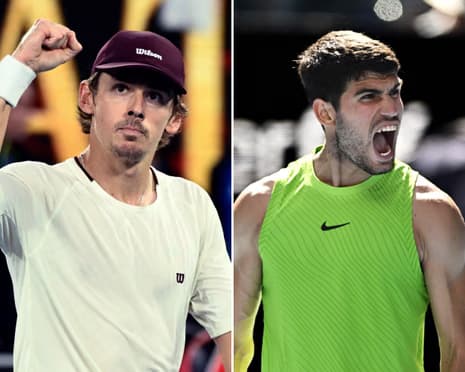 Carlos Alcaraz kalon në gjysmëfinale të Australian Open pas fitores ndaj De Minaur