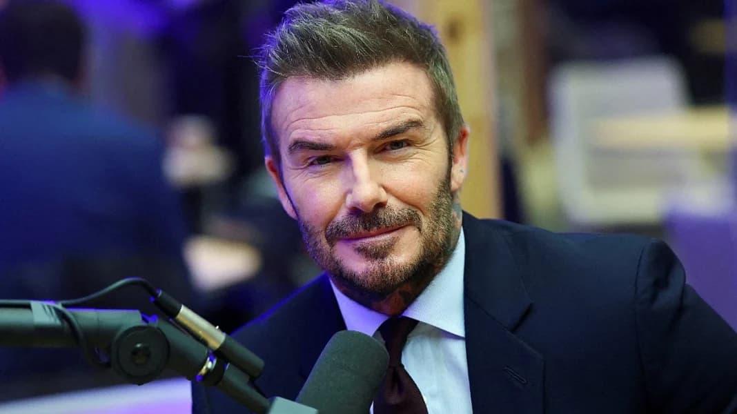 David Beckham në Zvicër injoroi pyetjet në lidhje me mosmarrëveshjet familjare me djalin e tij Brooklyn