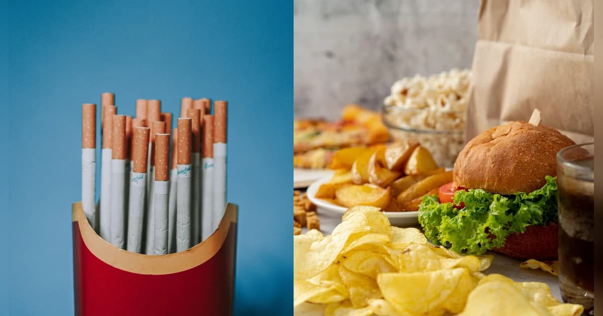 Studimi thotë se ushqimet e përpunuara duhet të trajtohen më shumë si cigare sesa si ushqim