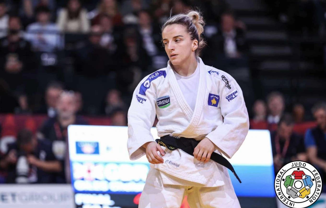 Distria Krasniqi në gjysmëfinale të Grand Slamit të Parisit