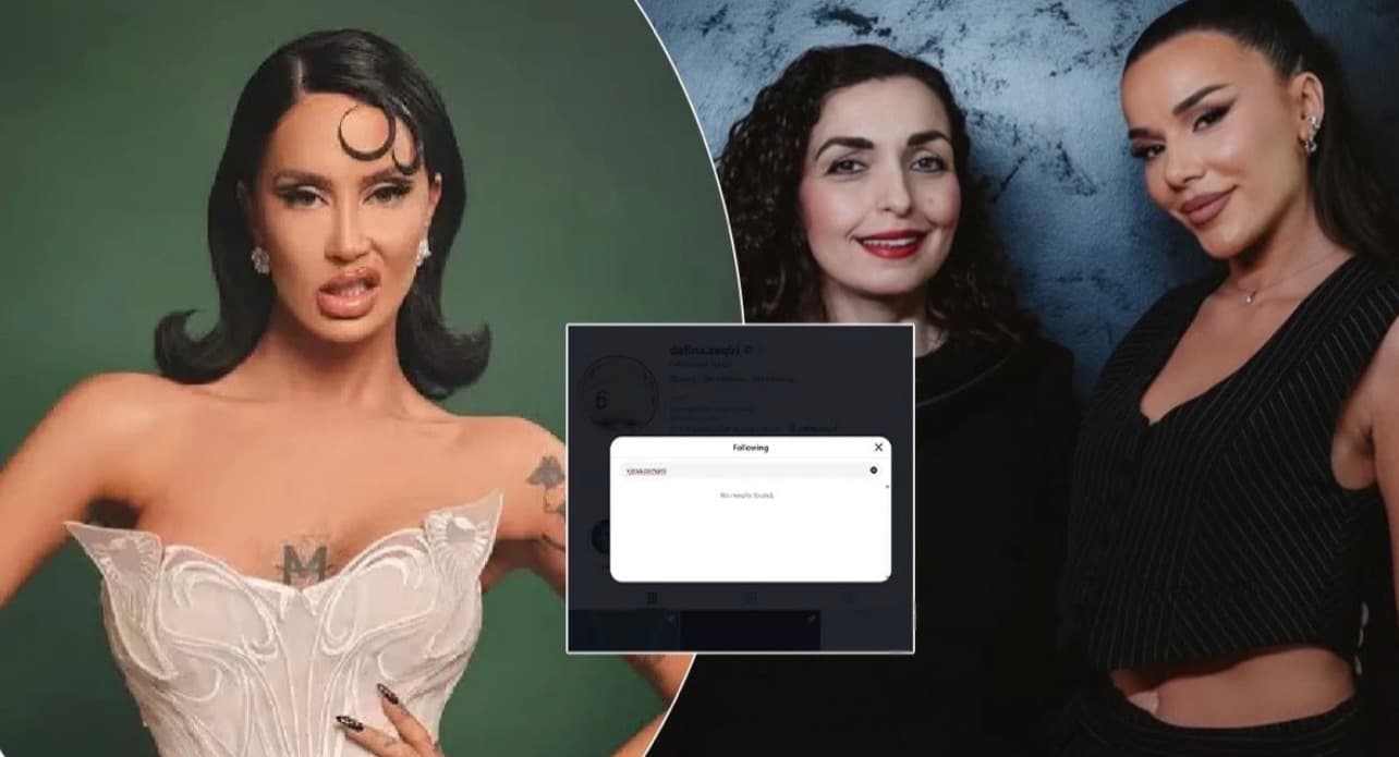 U shfaq në fotografi me Taynën, Dafina Zeqiri heq Presidenten Osmani nga lista e ndjekësve