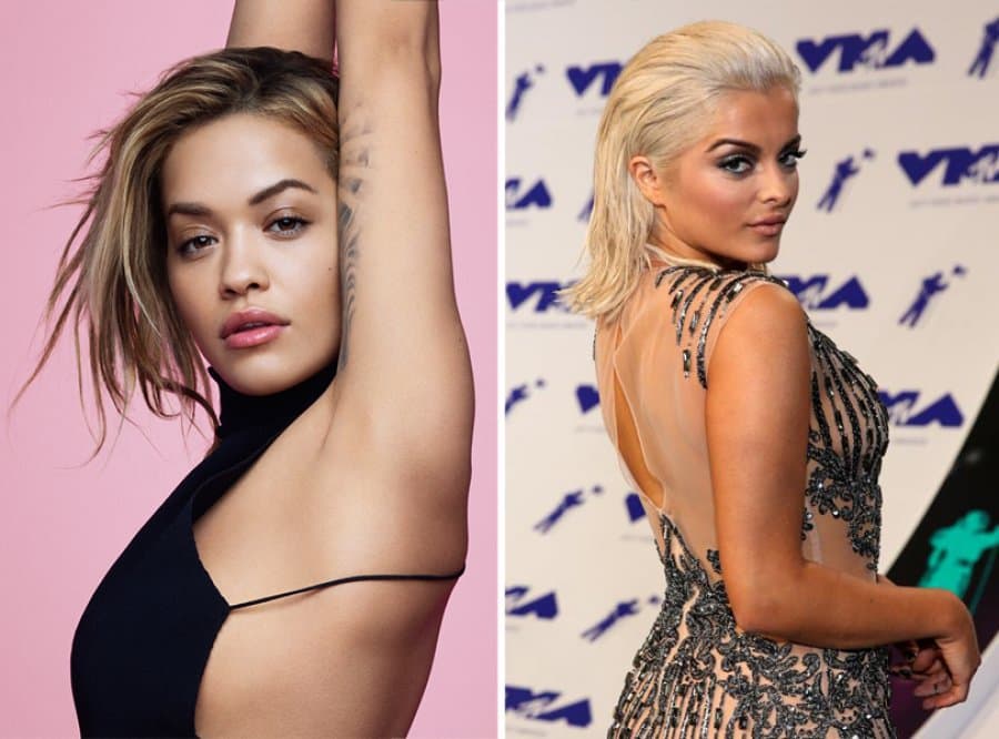 Rita Ora promovon këngën “Çike Çike” të Bebe Rexhës me një postim mbështetës