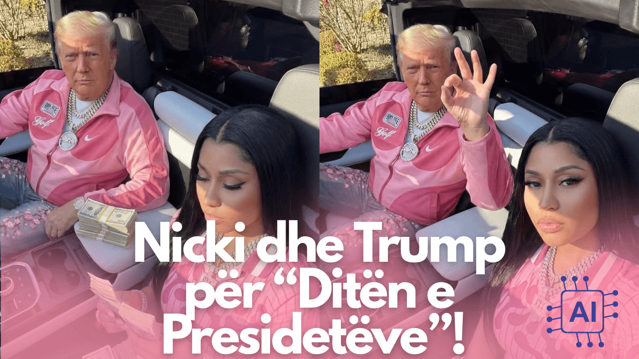Nicki Minaj i bën Trump-it një “makeover” për “Presidents’ Day”!