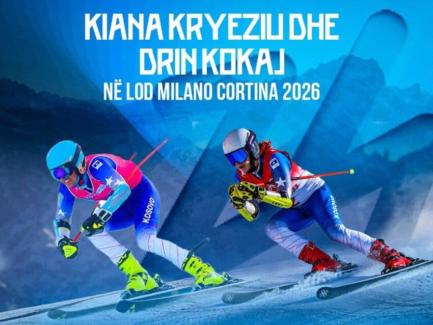 Nisin Lojërat Olimpike dimërore Milano-Cortina 2026, Kosova përfaqësohet nga Kryeziu e Kokaj
